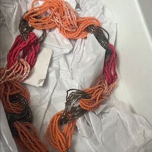 Sassy Jones  vintage Hailey Beaded Necklace chain never used